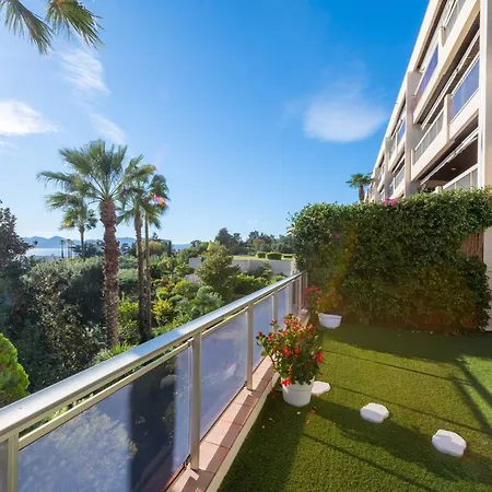 2-br Luxury With Sea View And Pool Lägenhet Cannes