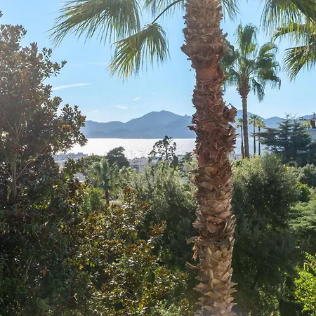 2-br Luxury With Sea View And Pool Lägenhet Cannes